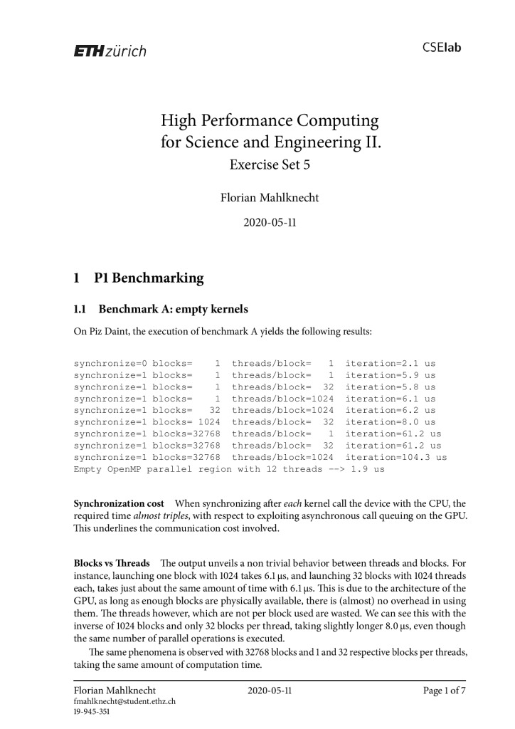 thumbnail of FM – High Performance Computing II – Assignment 5