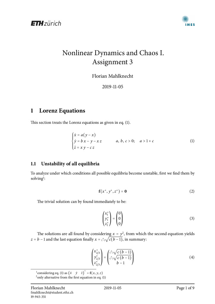 thumbnail of FM – Nonlinear Dynamics and Chaos I – Assignment 3