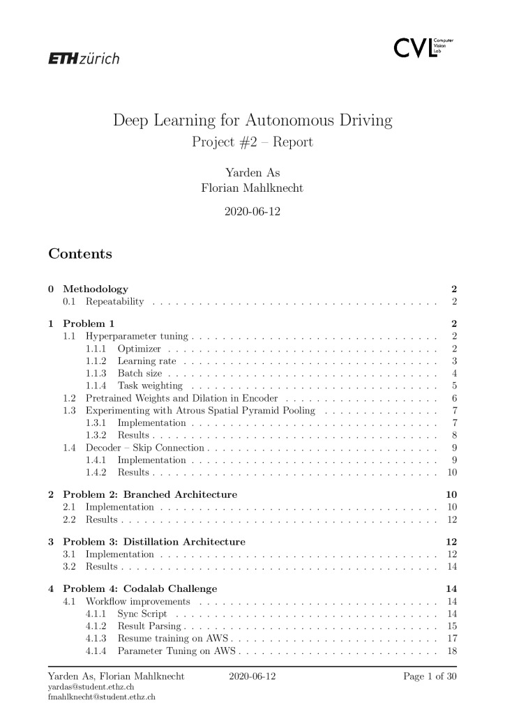 thumbnail of FM – Yarden – Multitask Learning for autonomous Driving – 2020